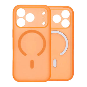 Slimmat MagSafe-skal med kameraskydd för iPhone 17 Pro - Orange