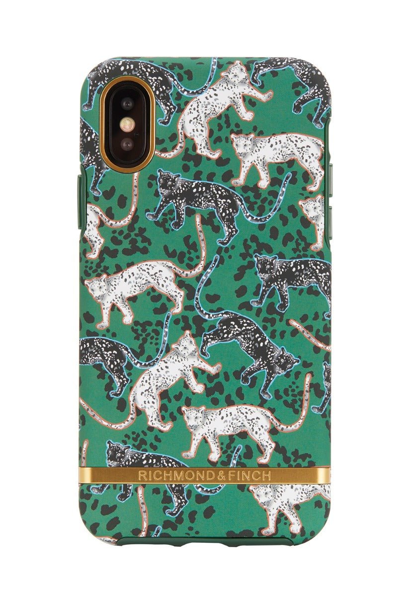 Richmond and Finch Green Leopard iPhone XS Max