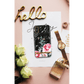 Richmond & Finch Skal iPhone Black Marble Floral - X/XS Case