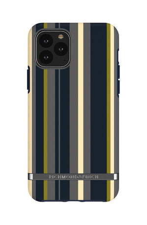 Richmond and Finch Navy Stripes iPhone 11 Pro