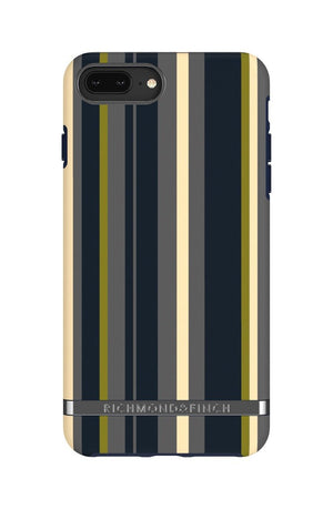Richmond and Finch Navy Stripes iPhone 6/7/8 PLUS