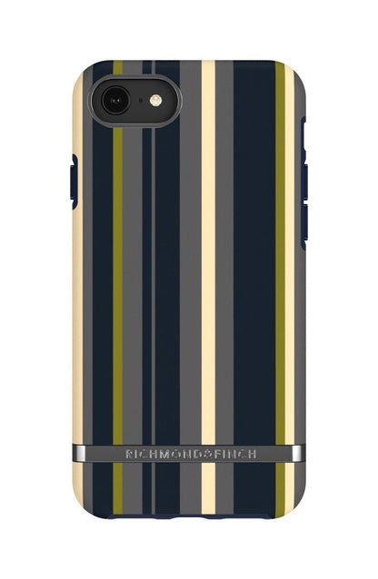 Richmond and Finch Navy Stripes iPhone 6/7/8