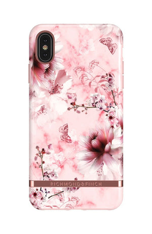 Richmond and Finch Pink Marble Floral iPhone XS Max