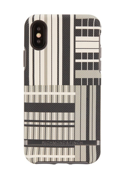 Richmond and Finch Platinum Stripes iPhone XS Max