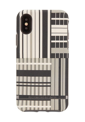 Richmond and Finch Platinum Stripes iPhone XS Max