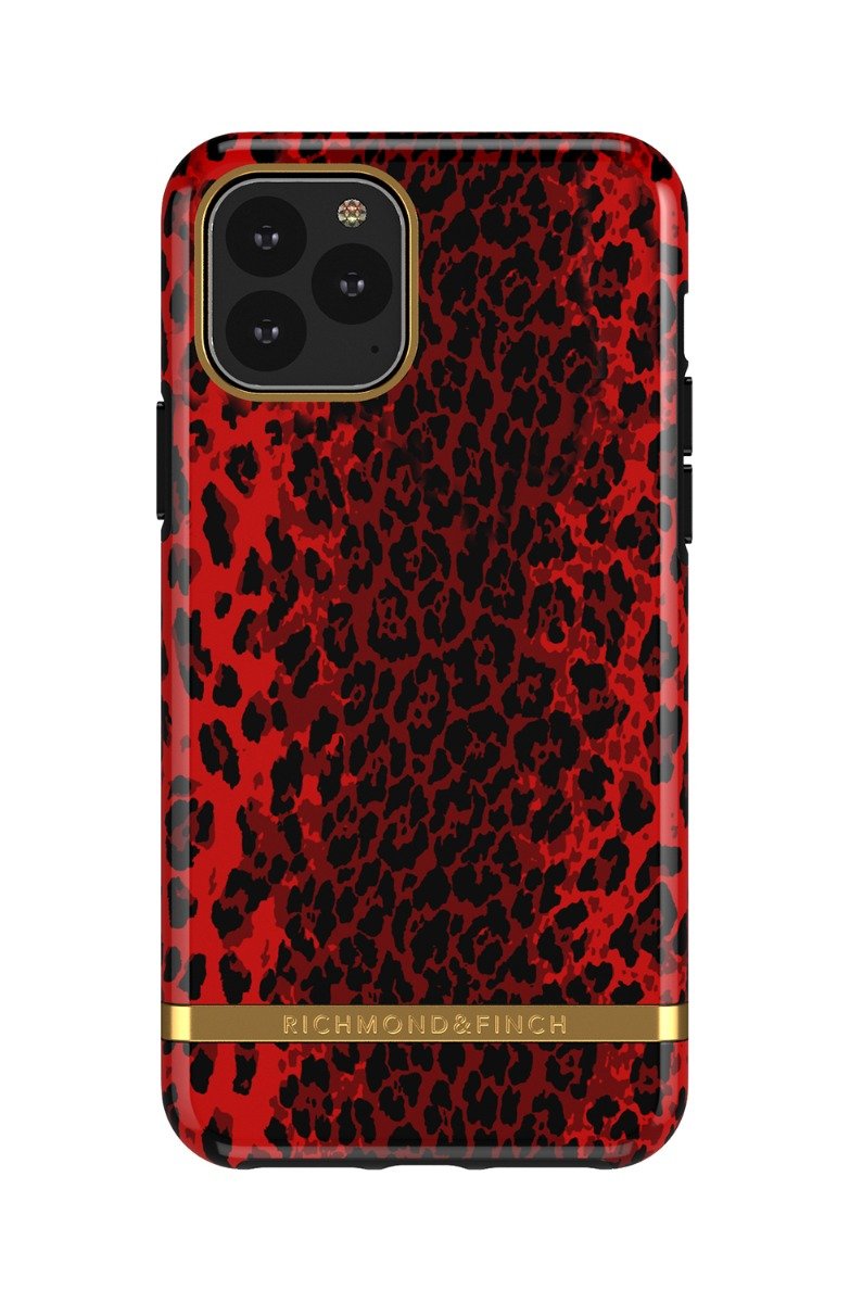 Richmond and Finch Red Leopard iPhone 11 Pro