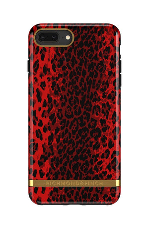 Richmond and Finch Red Leopard iPhone 6/7/8 PLUS