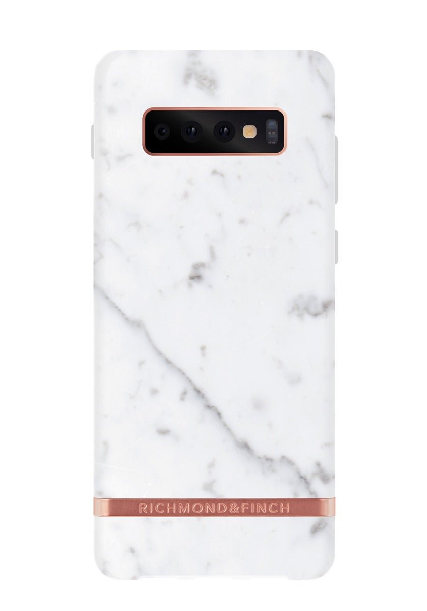 Richmond and Finch White Marble Galaxy S10e