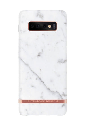 Richmond and Finch White Marble Galaxy S10e