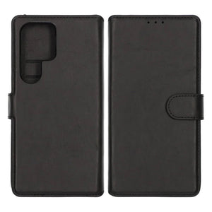 RV Wallet Case Extra Card Galaxy S22 Ultra Black