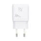 Rvelon Väggladdare USB-C + 2x USB-A 32W GaN - Vit