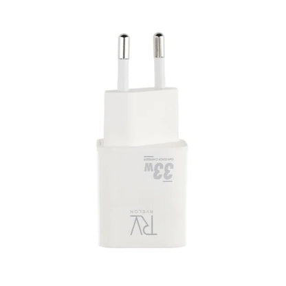 Rvelon 33W/A+C GaN Wall Charger QC+PD