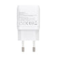 Rvelon USB C Väggladdare 45W GaN Dubbel Port- Vit