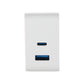 Rvelon 65W USB-C+A GaN Väggladdare