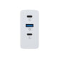 Rvelon 90W USB-C x2 + USB-A Väggladdare