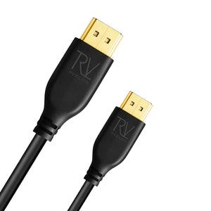 Rvelon HDMI 2.1 Kabel AM till AM (30AWG) -1 meter