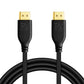 Rvelon HDMI 2.1 Kabel AM till AM (30AWG) -1 meter