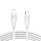 USB C to Lightning MFI Silicone Cable Rvelon - 1m White