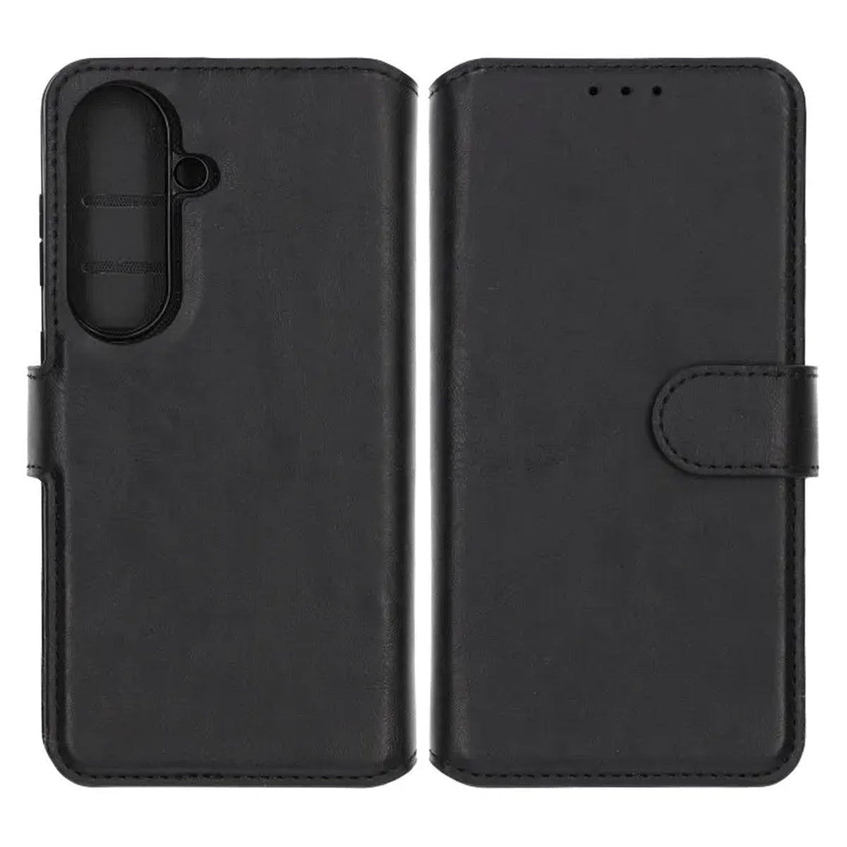 Rvelon Plånboksfodral Magnet för Samsung Galaxy S26 - Svart