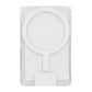 Rvelon MagSafe korthållare med metallstativ - Transparent