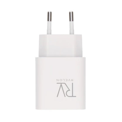 Rvelon Snabbladdare USB-A & USB-C 20W