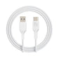 Rvelon USB-A till USB-C Kabel 1M - Vit