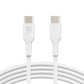 Rvelon USB-C till USB-C Kabel 1m - Vit
