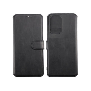 Samsung Galaxy A52 RV Flip Stand TPU+PC Leather Case Black High Quality