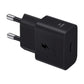 Samsung 25W USB-C GaN Strömadapter med kabel - Svart
