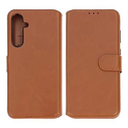 Samsung Galaxy A15 Plånboksfodral Magnet Rvelon - Brun