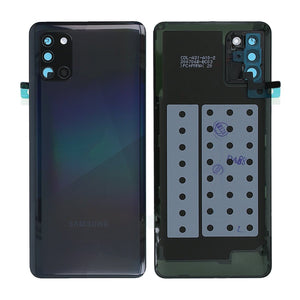 Samsung Galaxy A31 (SM-A315F) Baksida Original - Prism Crush Svart