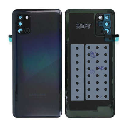 Samsung Galaxy A31 (SM-A315F) Baksida Original - Prism Crush Svart