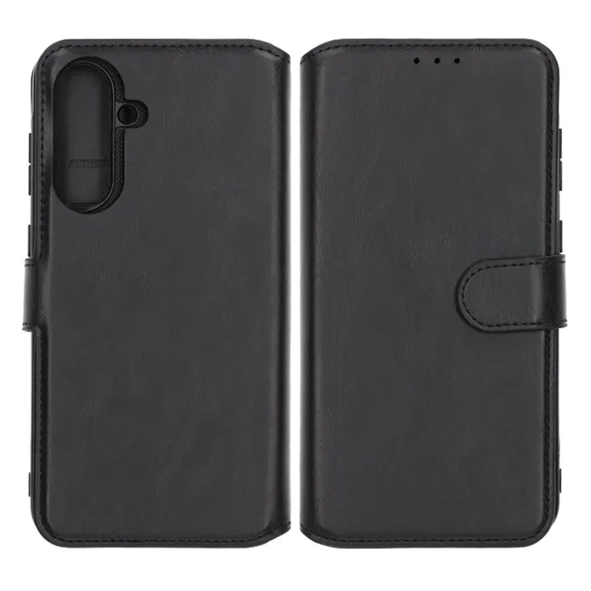 Rvelon Plånboksfodral Magnet för Samsung Galaxy A36 - Svart