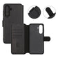 Rvelon Wallet Case--Samsung A36 Black