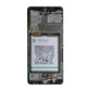 Samsung Galaxy A42 5G Skärm med LCD Display + Batteri Original - Svart