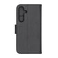 Flip Stand Leather Wallet Case For Samsung A54 5G Black