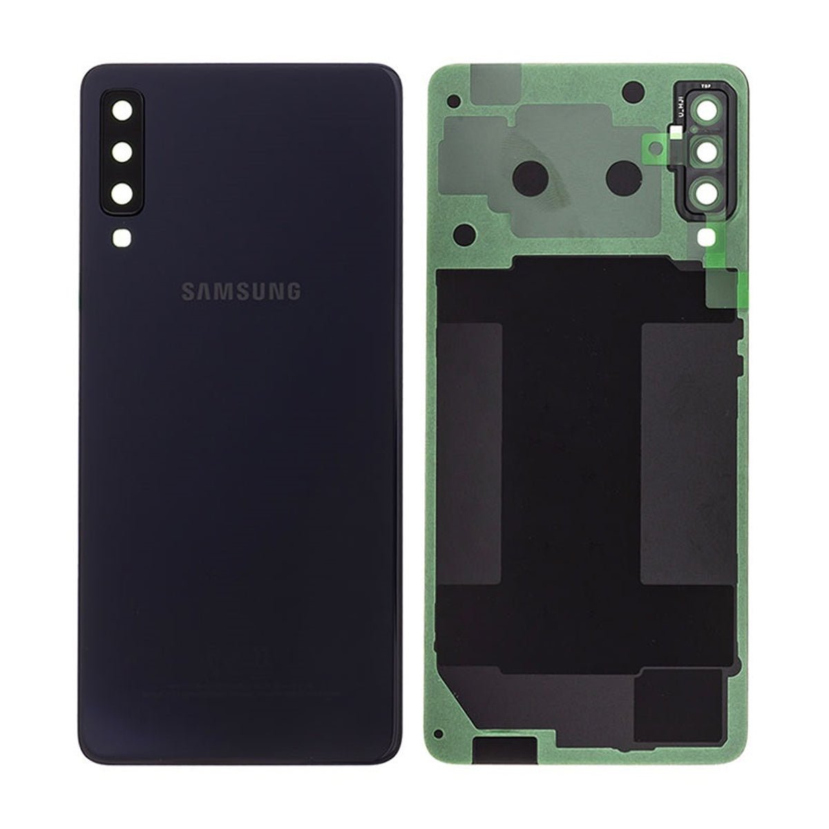 Samsung Galaxy A7 2018 (SM-A750F) Baksida Original - Svart