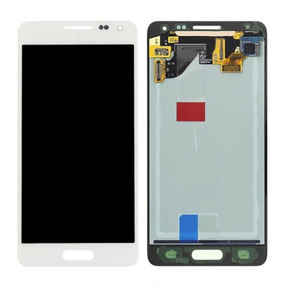 Samsung Galaxy Alpha (SM-G850F) Skärm med LCD Display Original - Vit