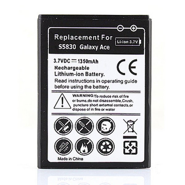 Samsung S5830 Galaxy Ace GIO Battery Copy