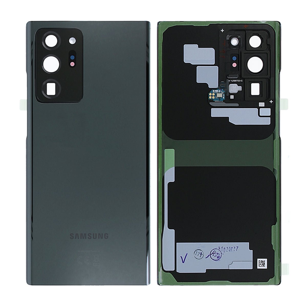 Samsung Galaxy Note 20 Ultra (N986B) Baksida Original - Svart