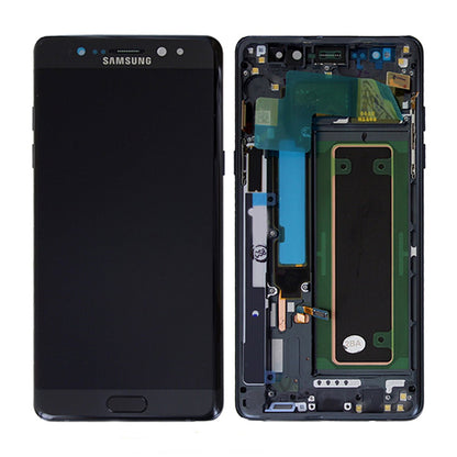 Samsung Galaxy Note 7 (SM-N930F) Skärm med LCD Display Original - Svart
