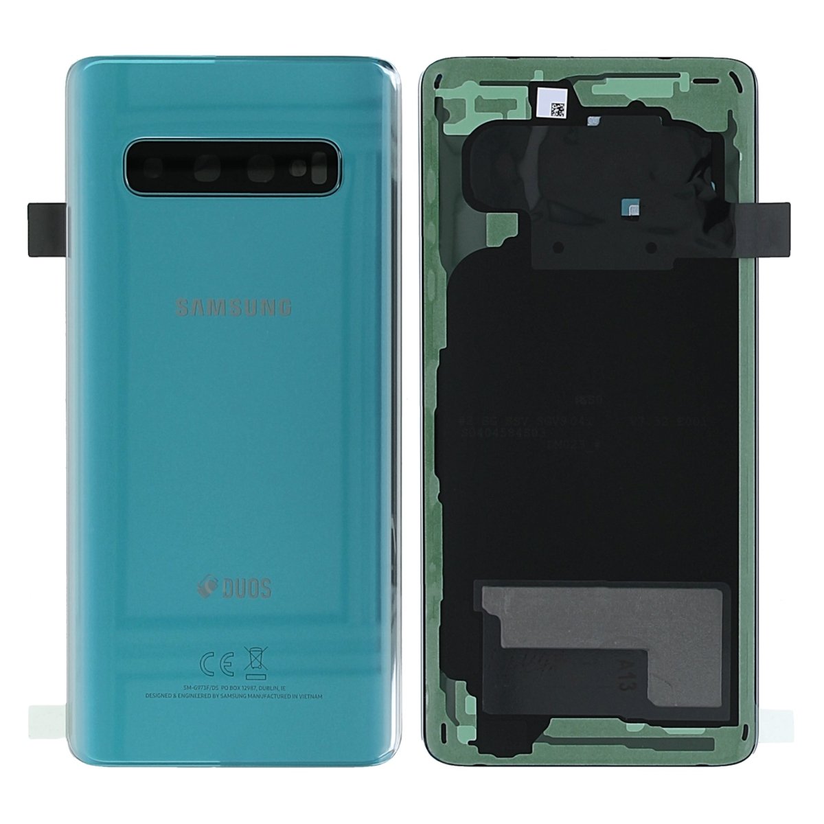 Samsung Galaxy S10 Duos Baksida Original - Prism Green