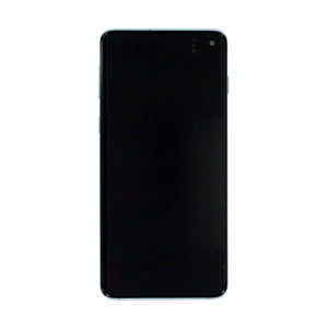 Samsung Galaxy S10 (SM-G973F) Skärm med LCD Display Original - Grön