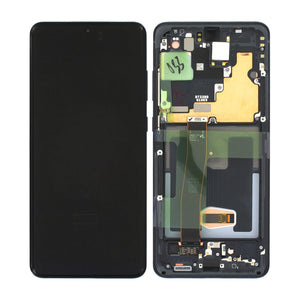 Samsung Galaxy S20 Ultra (SM-G988F) Skärm med LCD Display Original - Svart