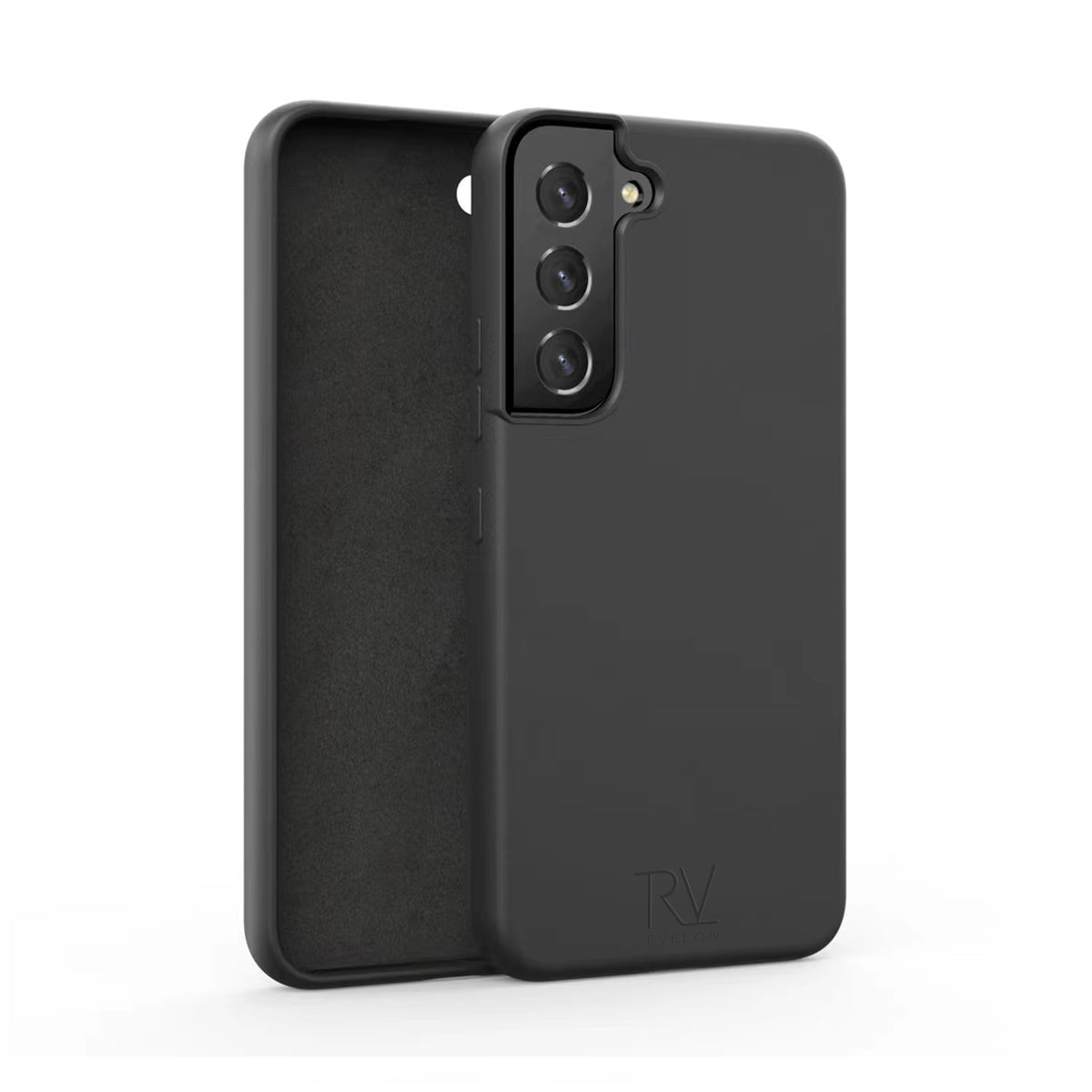 Samsung Galaxy S21 FE Case - Silicone Rvelon Black