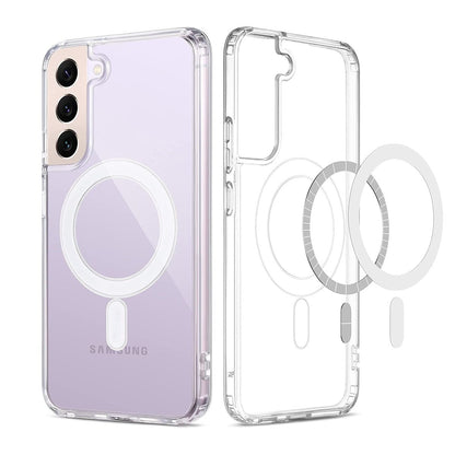 Samsung Galaxy S22 Hybrid Case with Magnet - Transparent