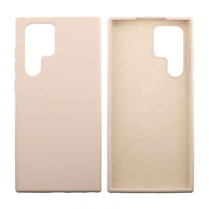 Samsung Galaxy S22 Ultra Silikonskal Rvelon - Beige