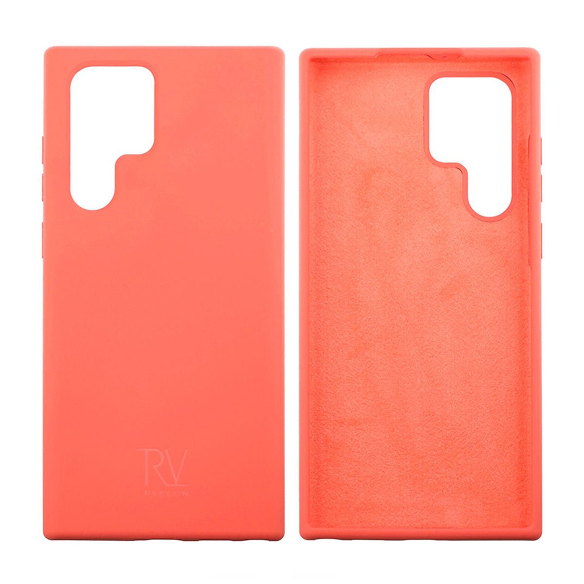 Samsung Galaxy S22 Ultra Silikonskal Rvelon - Rosa
