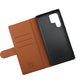 Samsung Galaxy S22 Ultra Plånboksfodral Magnet Rvelon - Guldbrun
