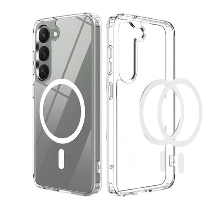 Samsung Galaxy S23 Hybrid Case with Magnet - Transparent